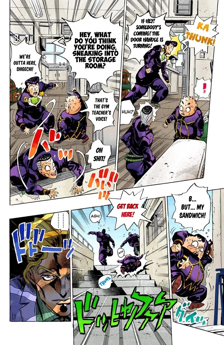 JoJo's Bizarre Adventure Part 4 - Diamond is Unbreakable (Official Colored) chapter 79 page 11