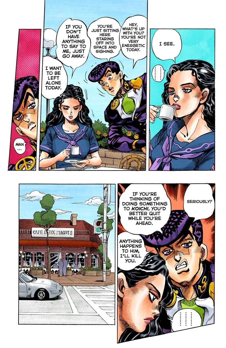 JoJo's Bizarre Adventure Part 4 - Diamond is Unbreakable (Official Colored) chapter 83 page 4