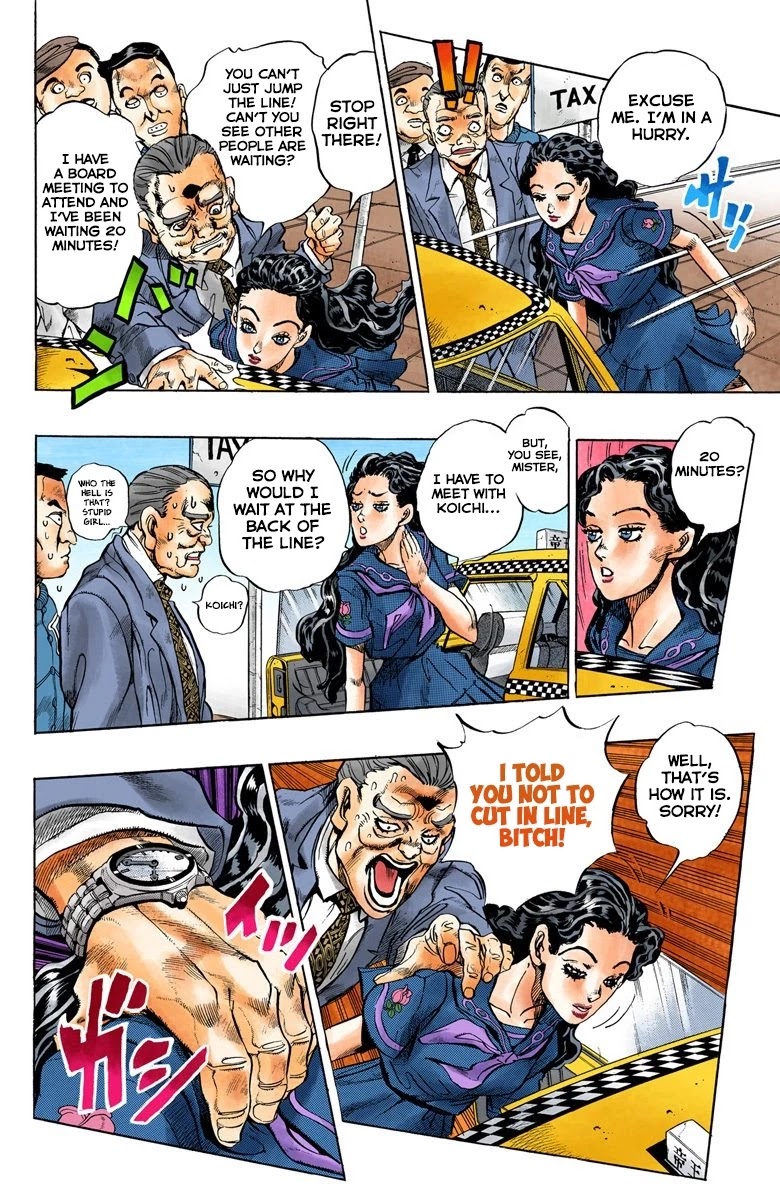 JoJo's Bizarre Adventure Part 4 - Diamond is Unbreakable (Official Colored) chapter 84 page 4