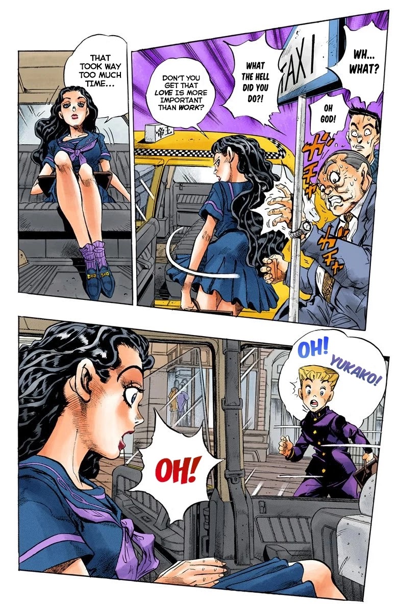 JoJo's Bizarre Adventure Part 4 - Diamond is Unbreakable (Official Colored) chapter 84 page 6
