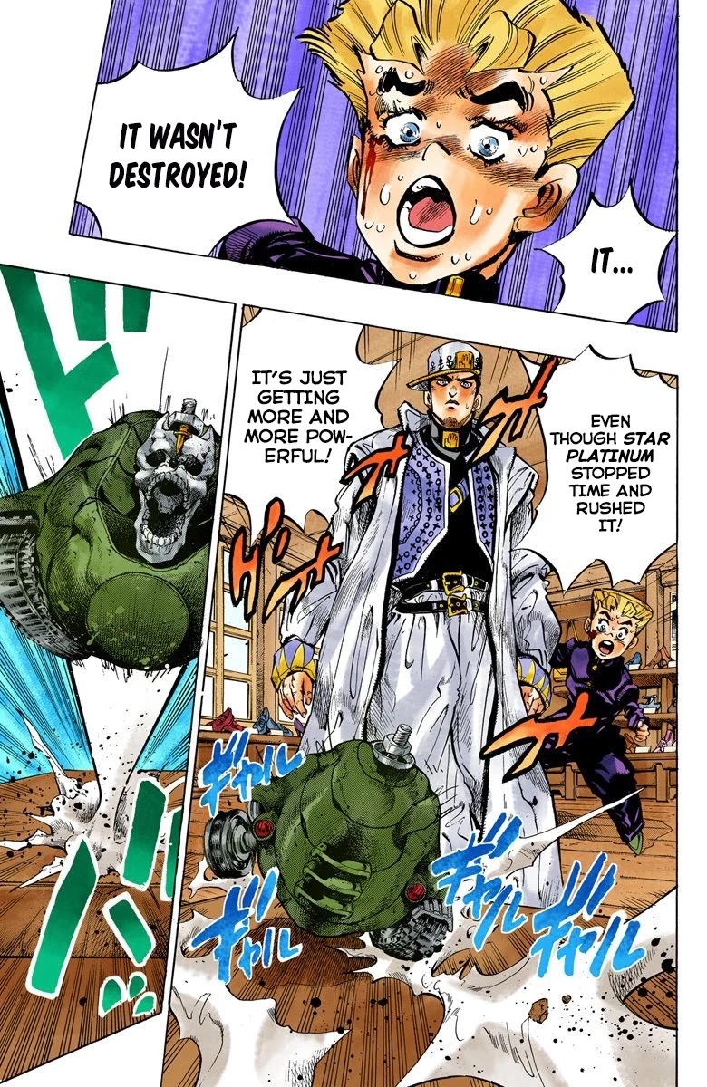 JoJo's Bizarre Adventure Part 4 - Diamond is Unbreakable (Official Colored) chapter 91 page 4