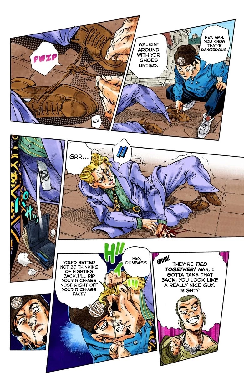 JoJo's Bizarre Adventure Part 4 - Diamond is Unbreakable (Official Colored) chapter 95 page 10