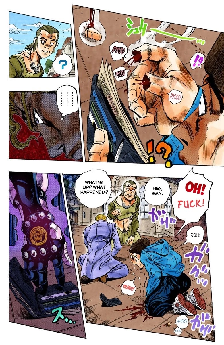 JoJo's Bizarre Adventure Part 4 - Diamond is Unbreakable (Official Colored) chapter 95 page 12