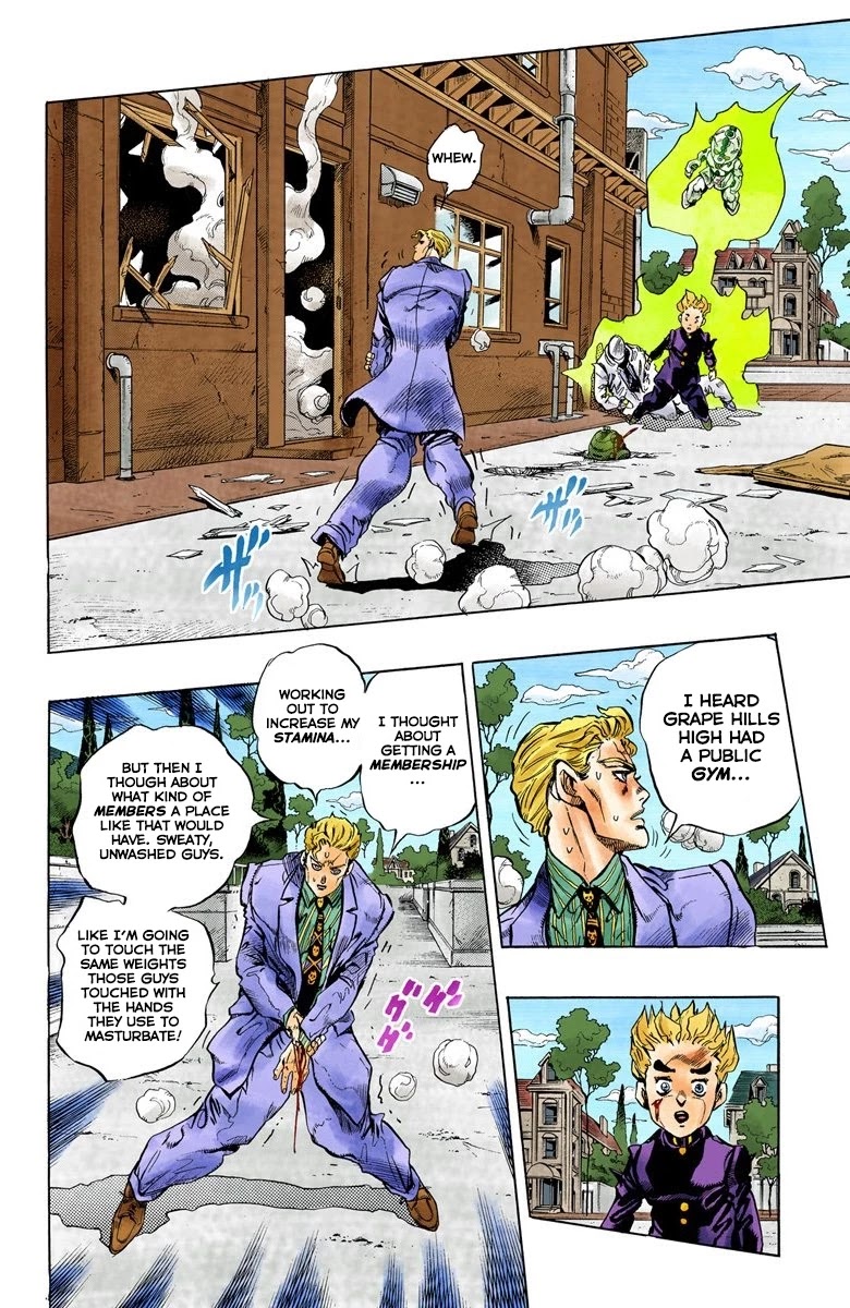 JoJo's Bizarre Adventure Part 4 - Diamond is Unbreakable (Official Colored) chapter 95 page 16