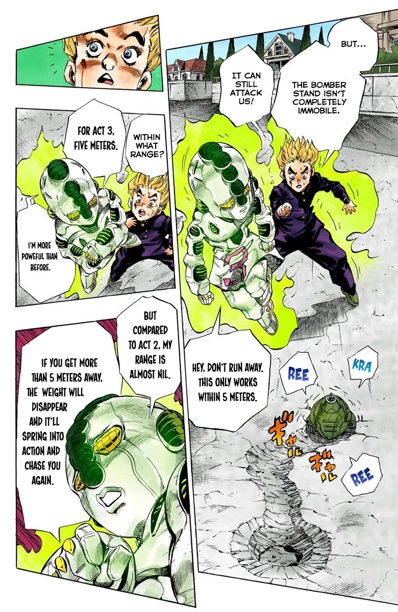 JoJo's Bizarre Adventure Part 4 - Diamond is Unbreakable (Official Colored) chapter 95 page 4