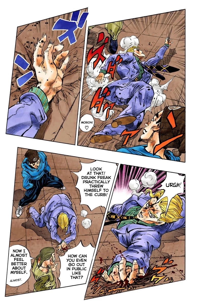 JoJo's Bizarre Adventure Part 4 - Diamond is Unbreakable (Official Colored) chapter 95 page 9