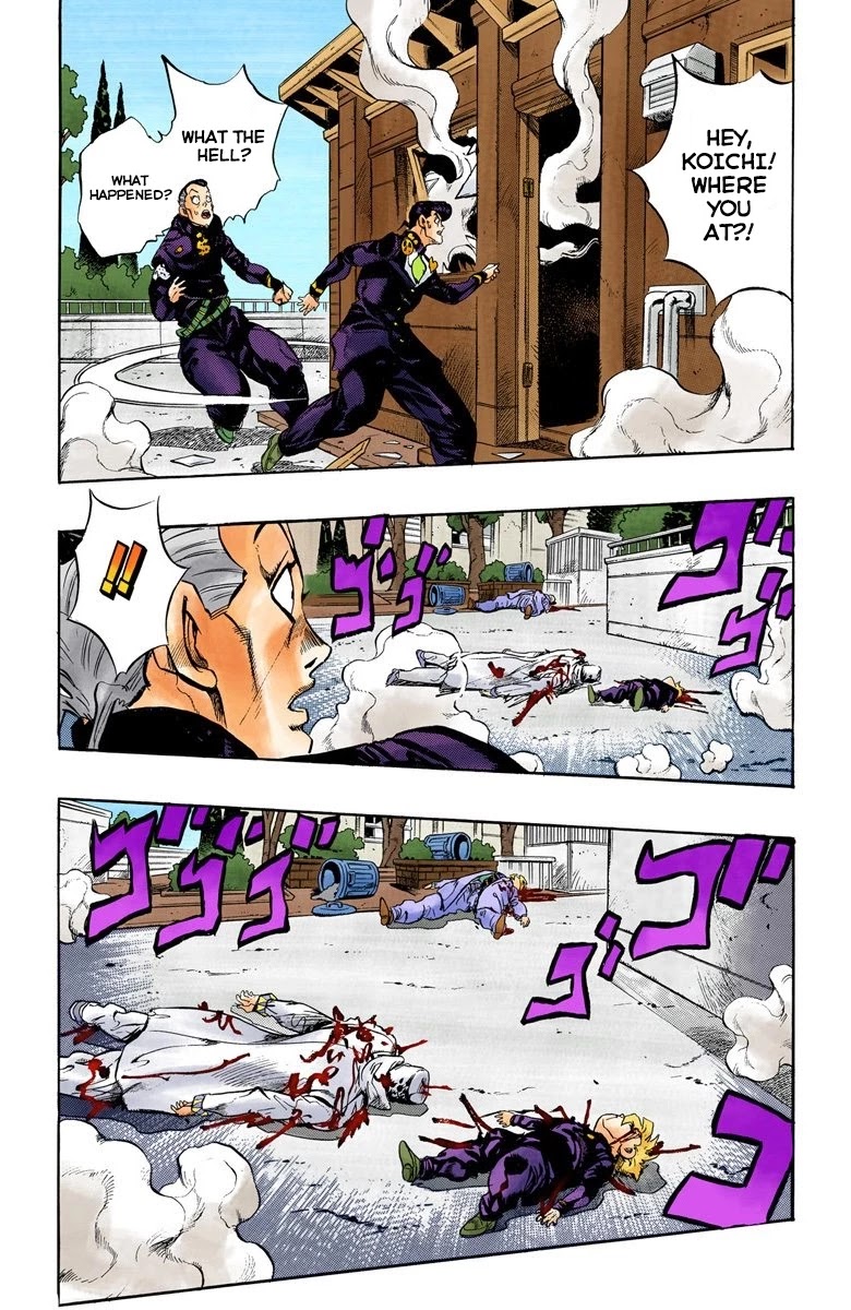 JoJo's Bizarre Adventure Part 4 - Diamond is Unbreakable (Official Colored) chapter 97 page 18