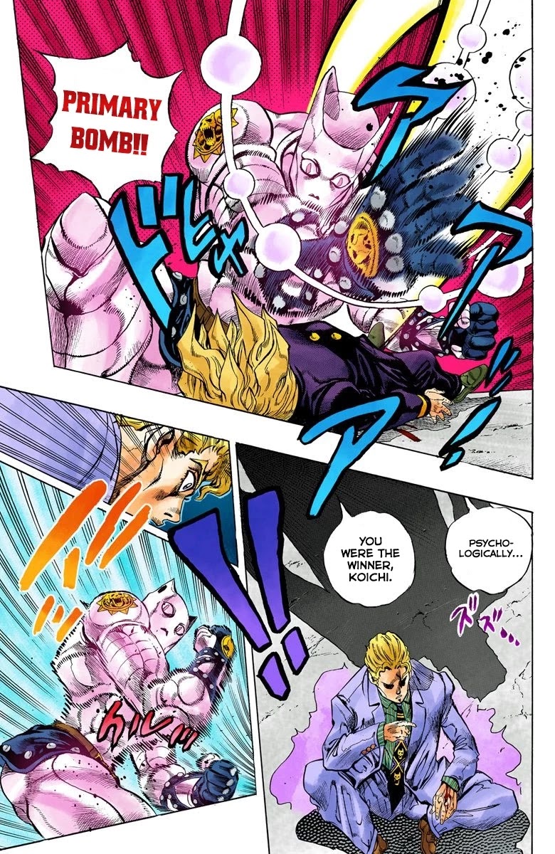 JoJo's Bizarre Adventure Part 4 - Diamond is Unbreakable (Official Colored) chapter 97 page 7