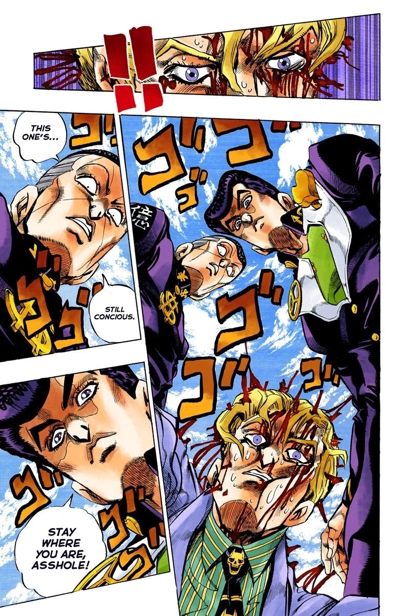 JoJo's Bizarre Adventure Part 4 - Diamond is Unbreakable (Official Colored) chapter 98 page 6