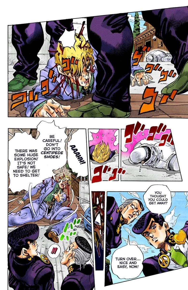 JoJo's Bizarre Adventure Part 4 - Diamond is Unbreakable (Official Colored) chapter 98 page 7