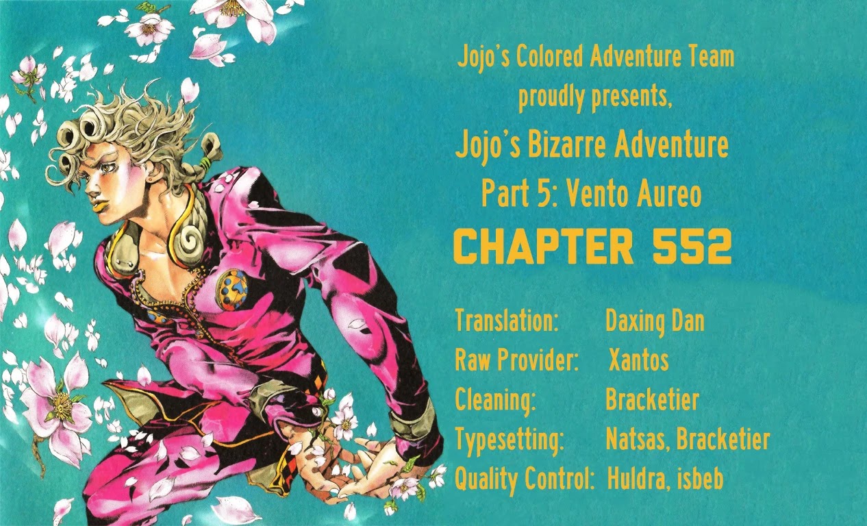 JoJo's Bizarre Adventure Part 5 - Vento Aureo (Official Colored) chapter 113 page 21