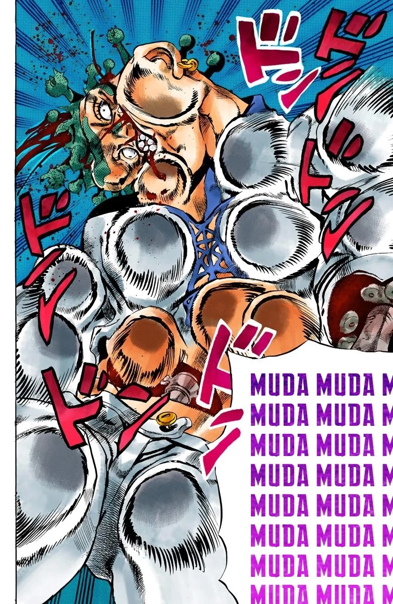 JoJo's Bizarre Adventure Part 5 - Vento Aureo (Official Colored) chapter 123 page 14