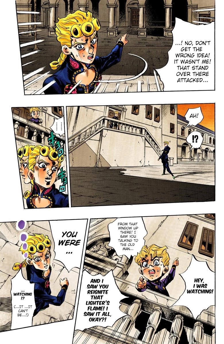 JoJo's Bizarre Adventure Part 5 - Vento Aureo (Official Colored) chapter 14 page 5