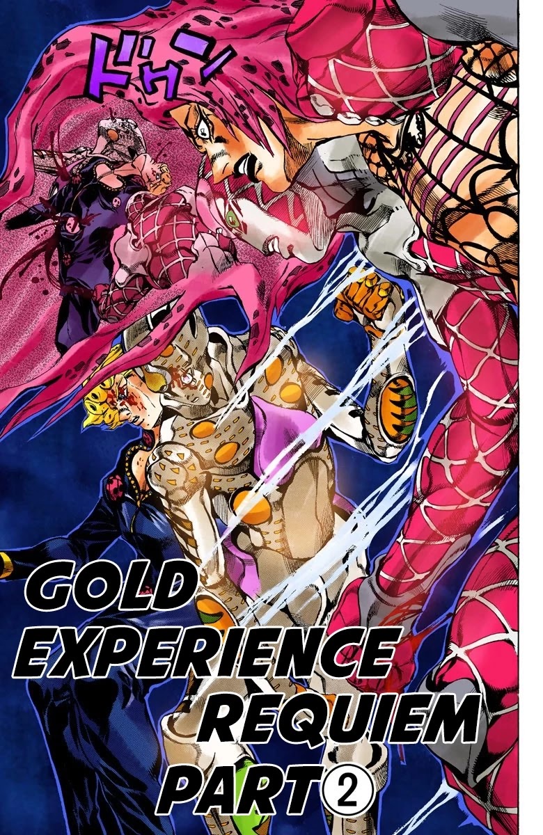JoJo's Bizarre Adventure Part 5 - Vento Aureo (Official Colored) chapter 148 page 2