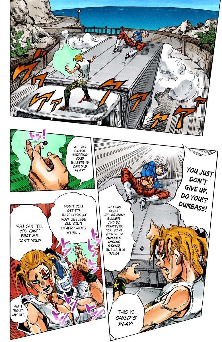 JoJo's Bizarre Adventure Part 5 - Vento Aureo (Official Colored) chapter 28 page 5