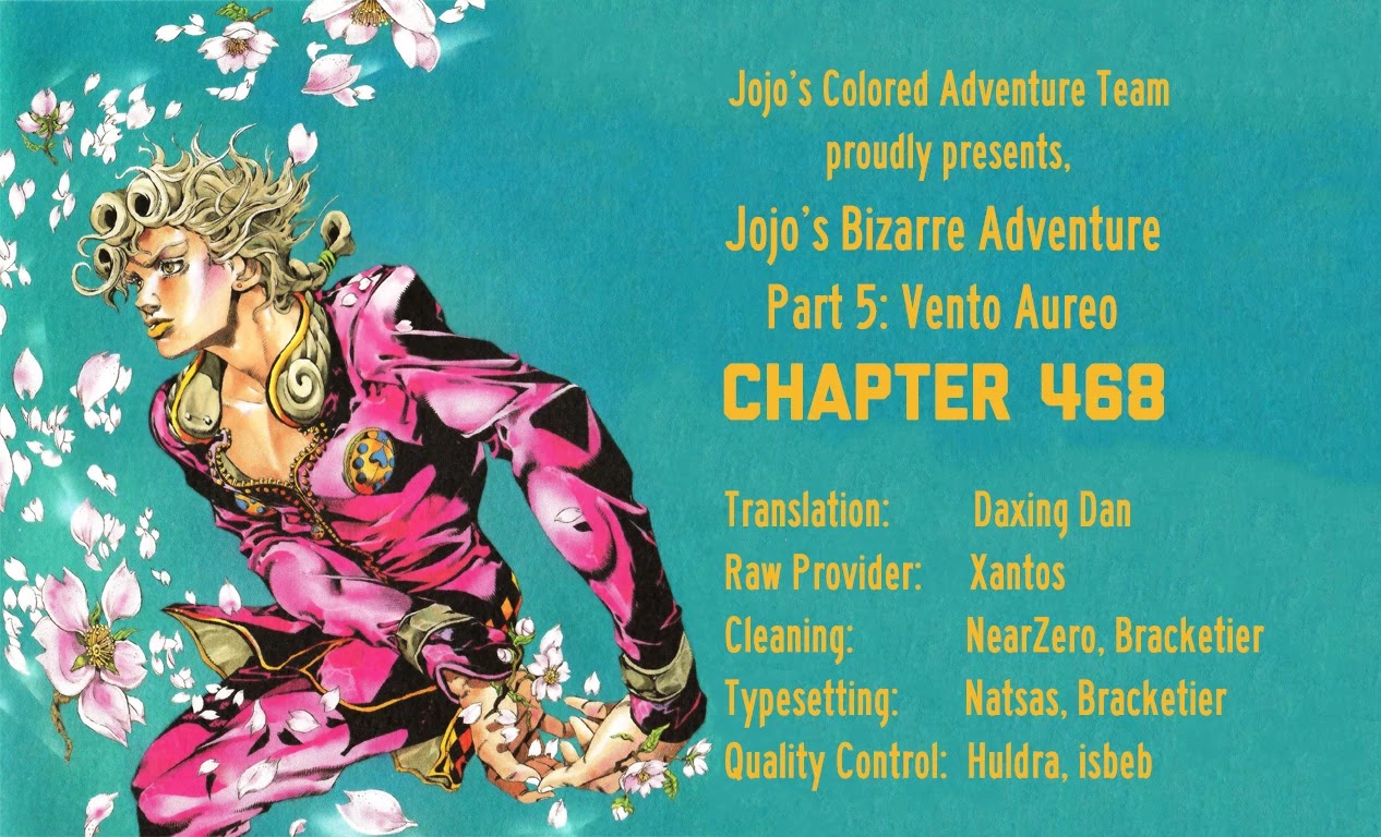 JoJo's Bizarre Adventure Part 5 - Vento Aureo (Official Colored) chapter 29 page 21
