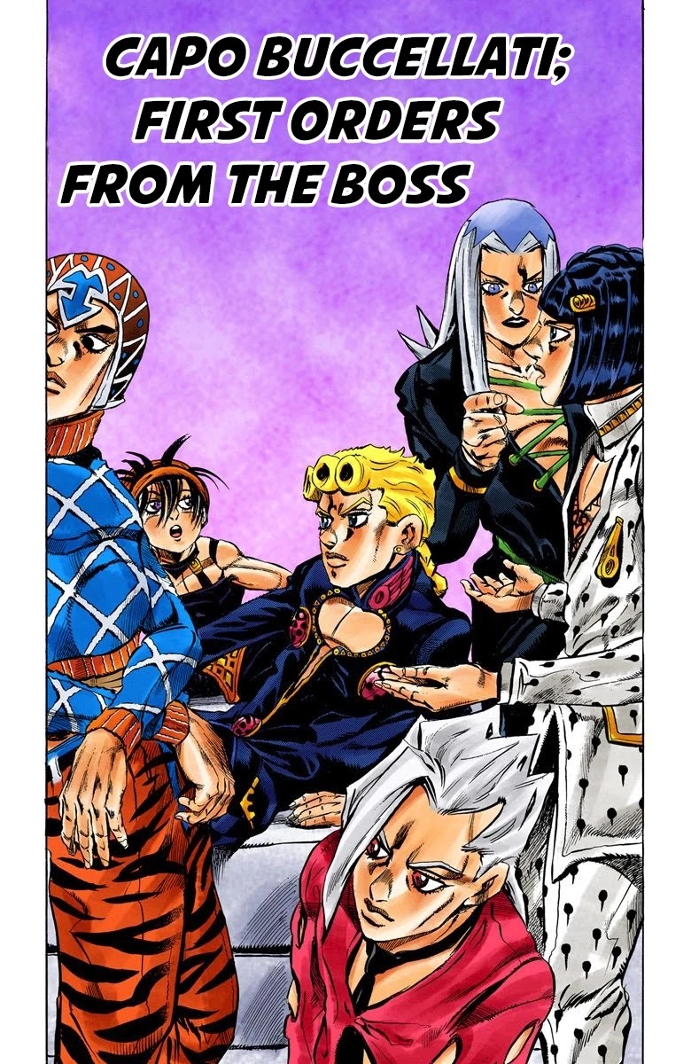 JoJo's Bizarre Adventure Part 5 - Vento Aureo (Official Colored) chapter 30 page 2
