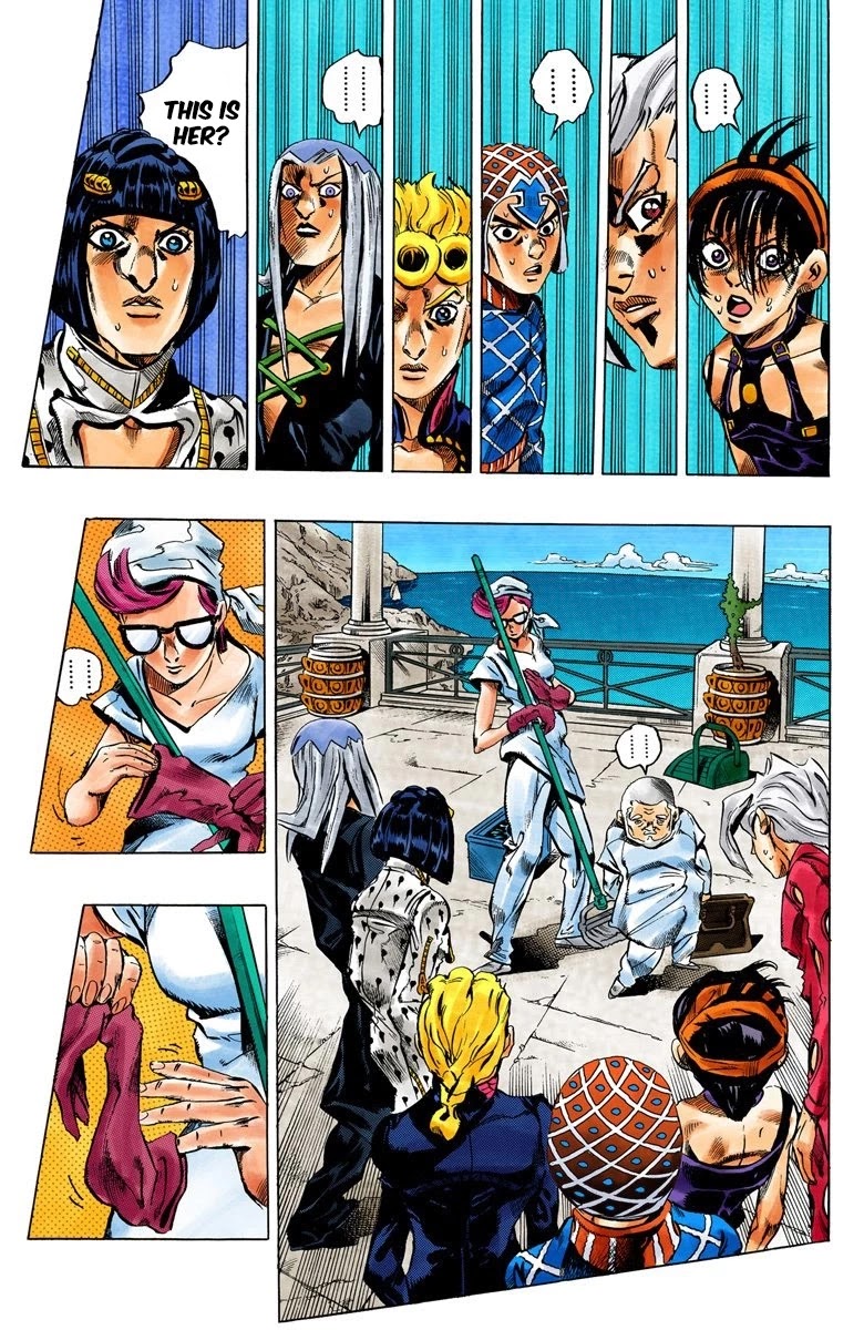 JoJo's Bizarre Adventure Part 5 - Vento Aureo (Official Colored) chapter 30 page 4