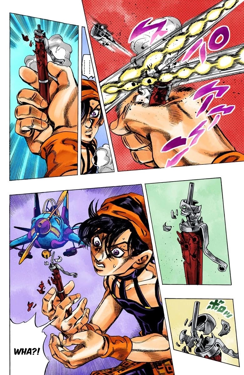 JoJo's Bizarre Adventure Part 5 - Vento Aureo (Official Colored) chapter 34 page 12