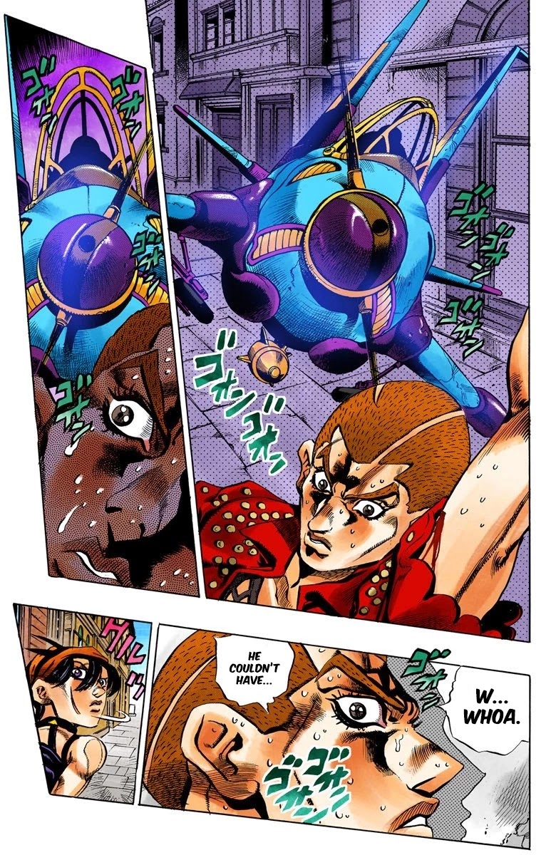 JoJo's Bizarre Adventure Part 5 - Vento Aureo (Official Colored) chapter 34 page 15