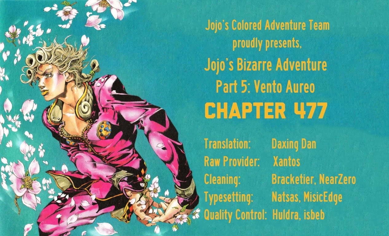 JoJo's Bizarre Adventure Part 5 - Vento Aureo (Official Colored) chapter 38 page 21