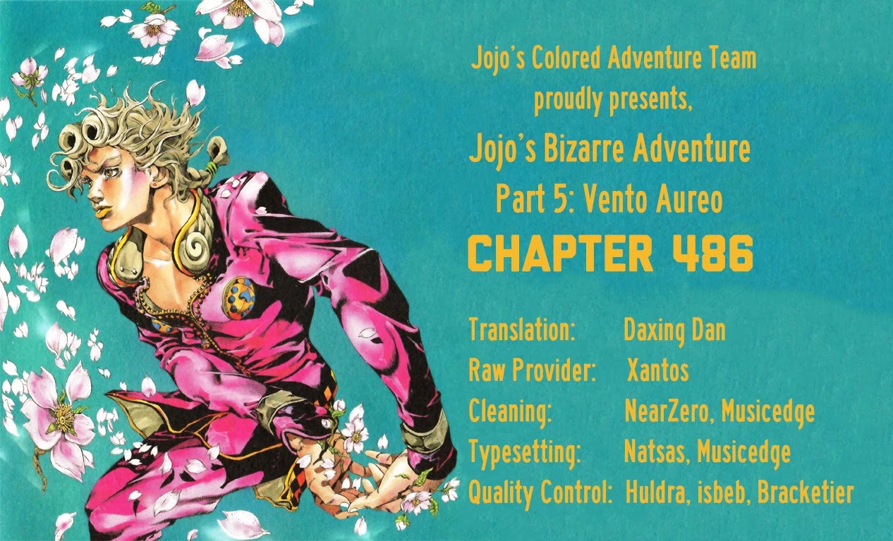JoJo's Bizarre Adventure Part 5 - Vento Aureo (Official Colored) chapter 47 page 21