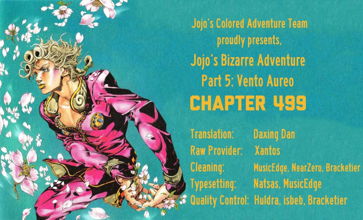 JoJo's Bizarre Adventure Part 5 - Vento Aureo (Official Colored) chapter 60 page 20