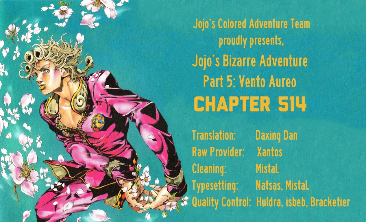 JoJo's Bizarre Adventure Part 5 - Vento Aureo (Official Colored) chapter 75 page 20