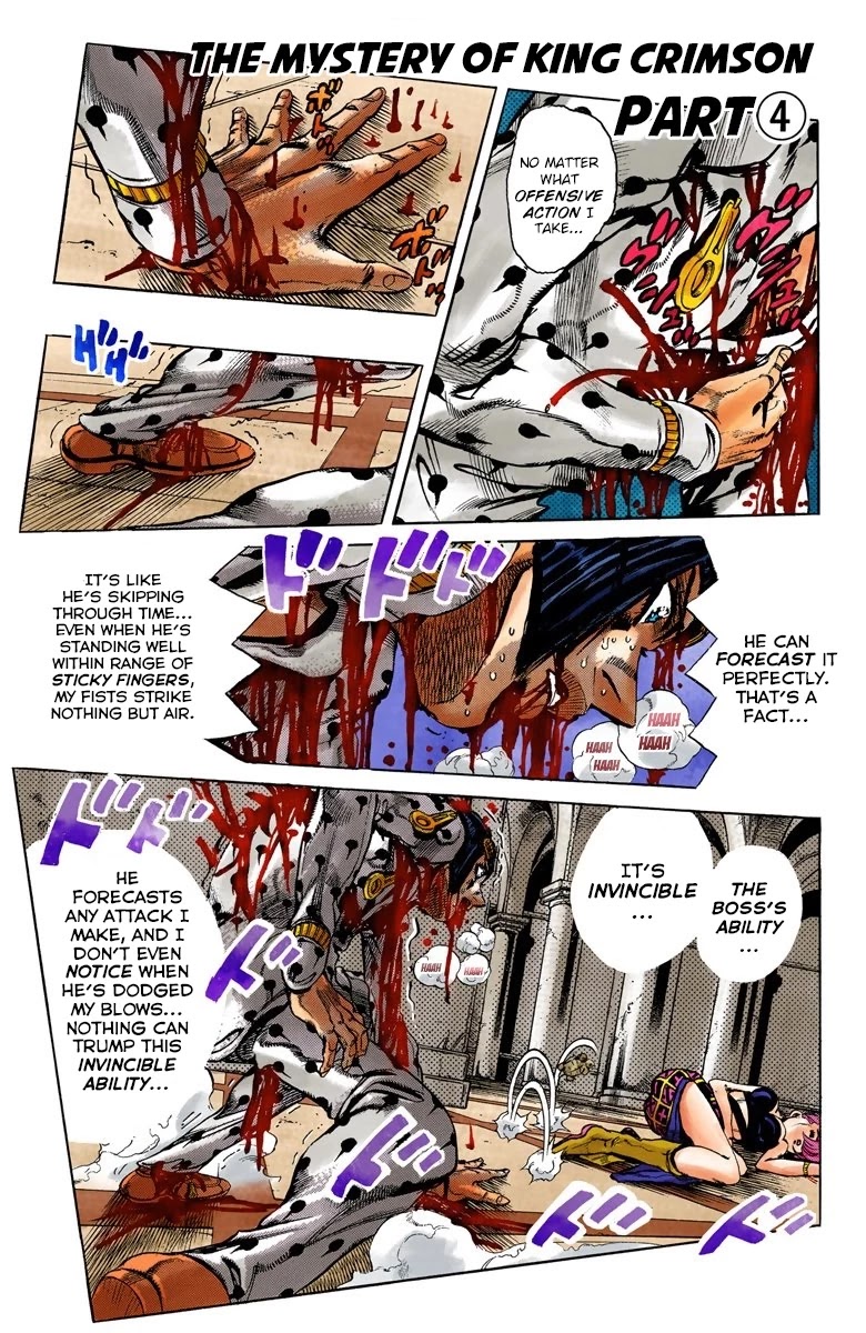 JoJo's Bizarre Adventure Part 5 - Vento Aureo (Official Colored) chapter 82 page 2