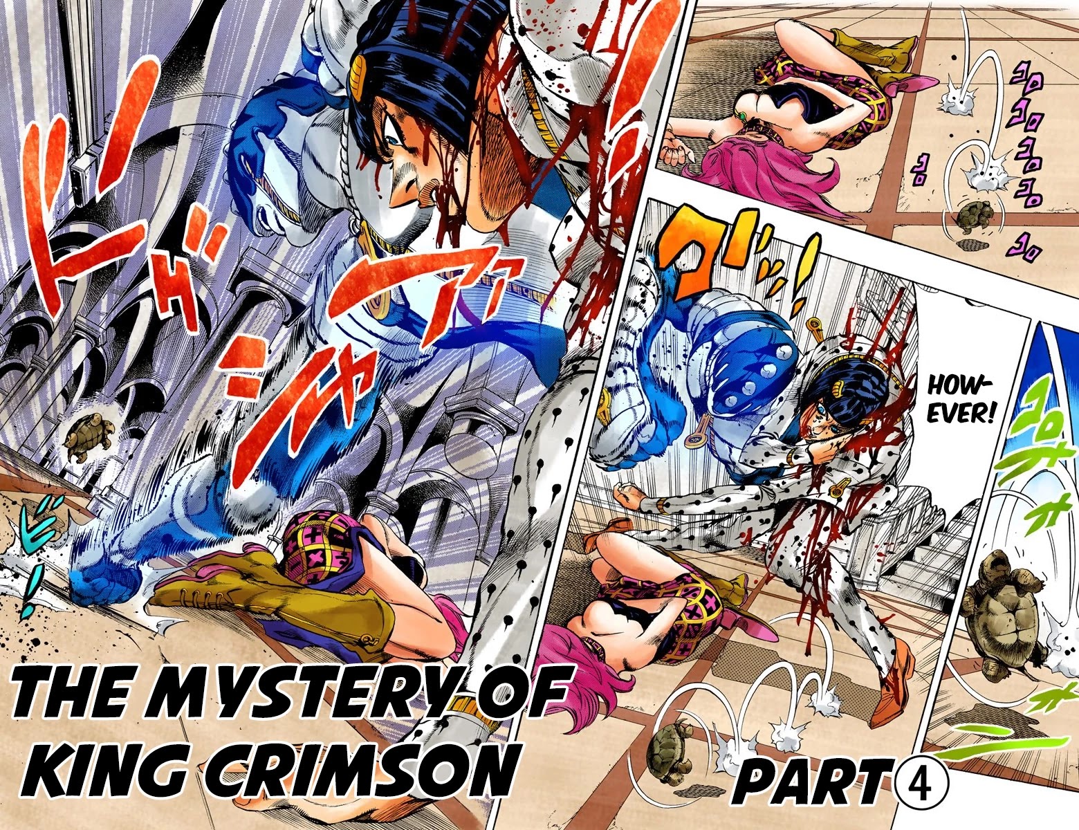 JoJo's Bizarre Adventure Part 5 - Vento Aureo (Official Colored) chapter 82 page 3