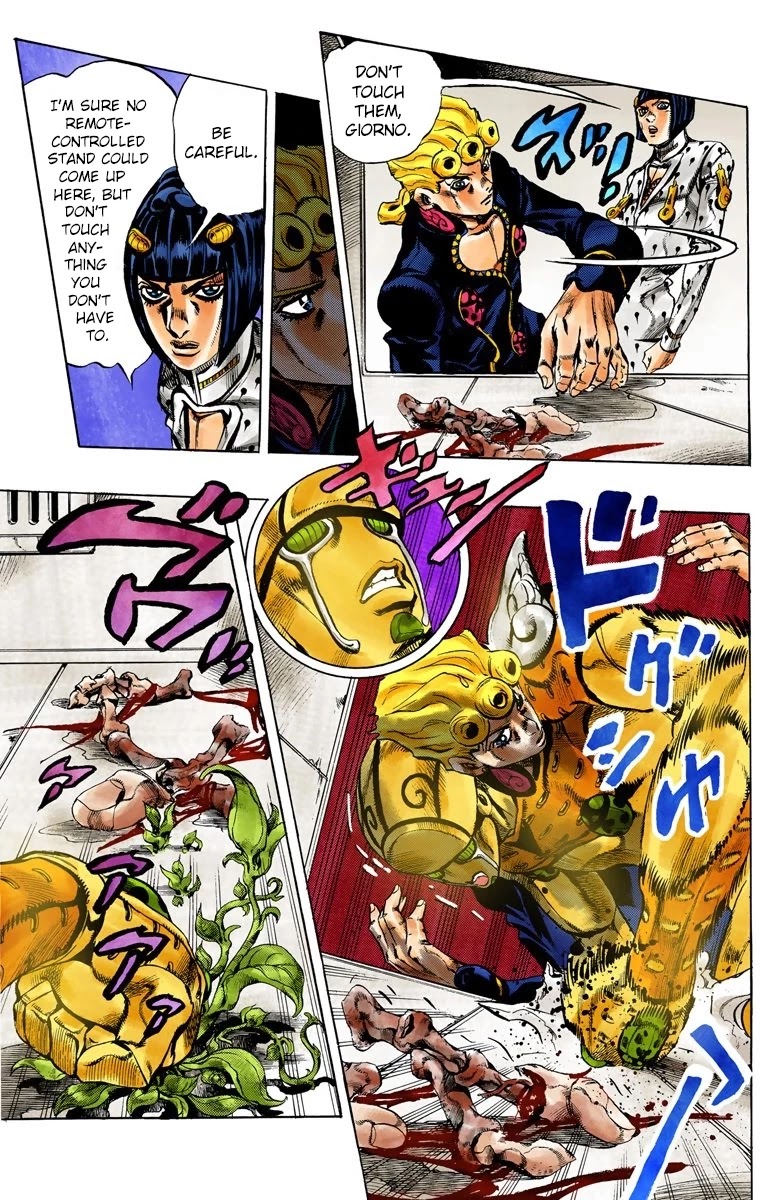JoJo's Bizarre Adventure Part 5 - Vento Aureo (Official Colored) chapter 95 page 5