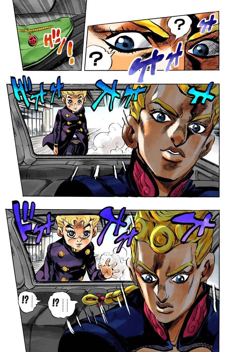 JoJo's Bizarre Adventure Part 5 - Vento Aureo (Official Colored) chapter 1 page 16