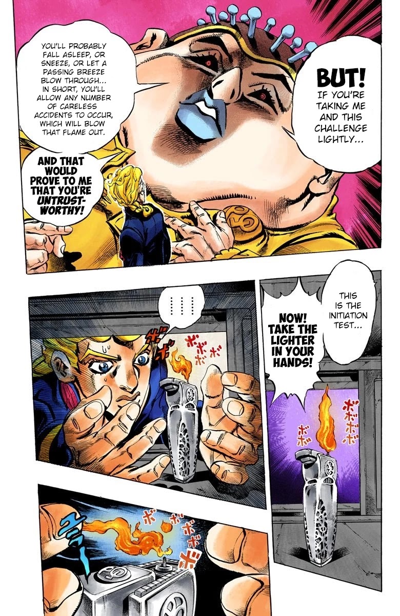 JoJo's Bizarre Adventure Part 5 - Vento Aureo (Official Colored) chapter 10 page 10