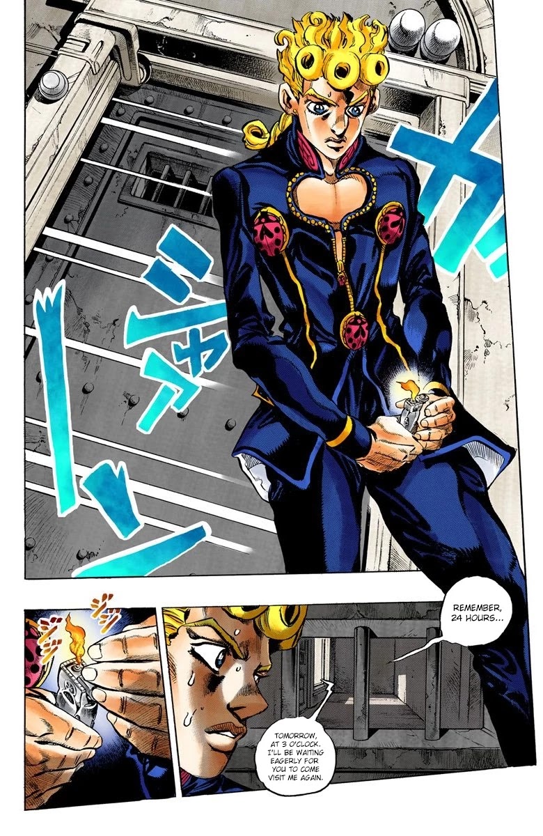 JoJo's Bizarre Adventure Part 5 - Vento Aureo (Official Colored) chapter 10 page 11