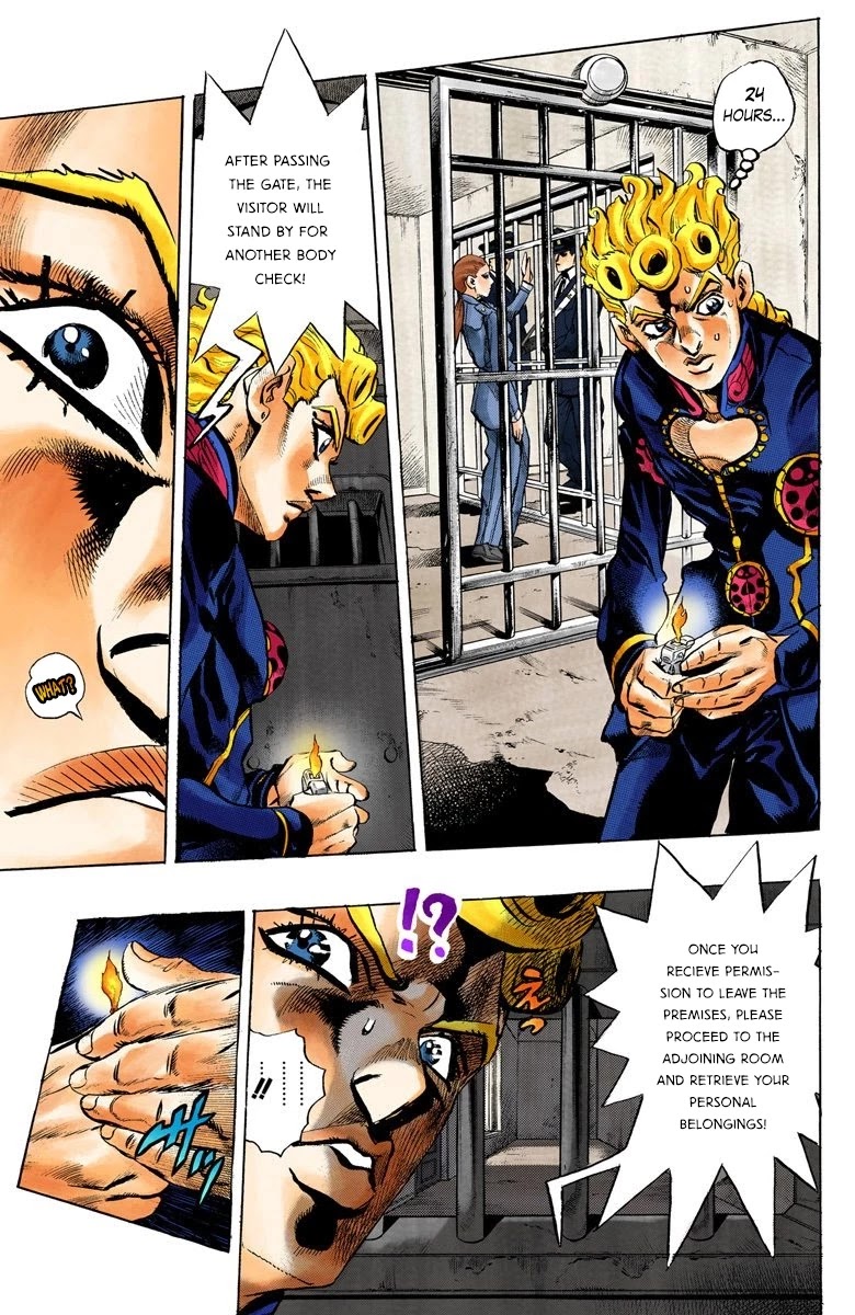 JoJo's Bizarre Adventure Part 5 - Vento Aureo (Official Colored) chapter 10 page 12