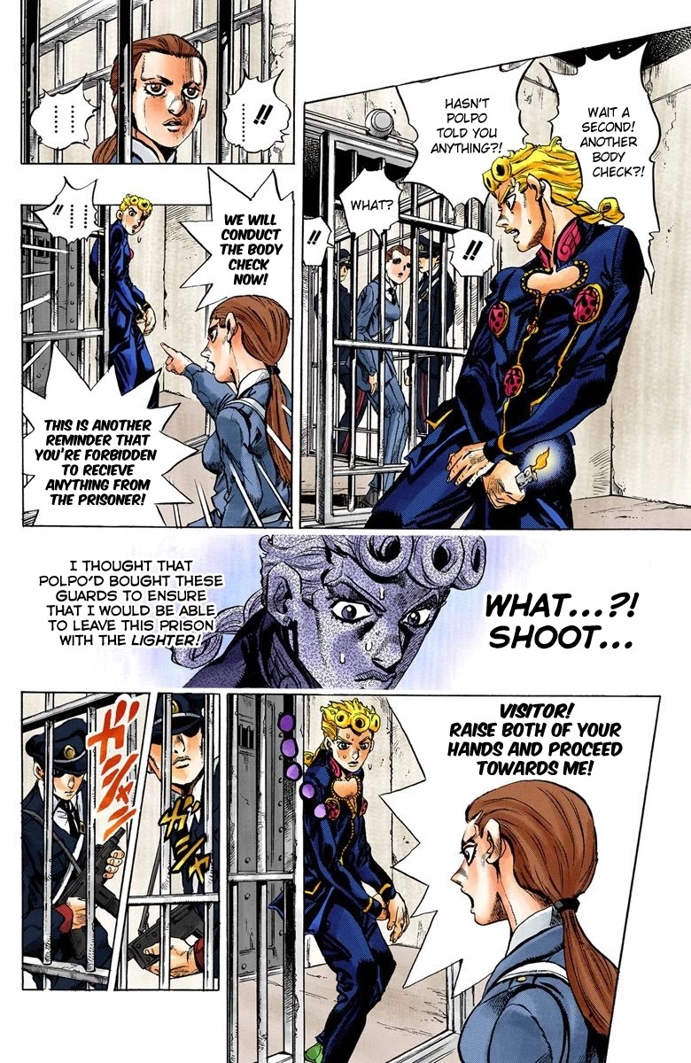JoJo's Bizarre Adventure Part 5 - Vento Aureo (Official Colored) chapter 10 page 13