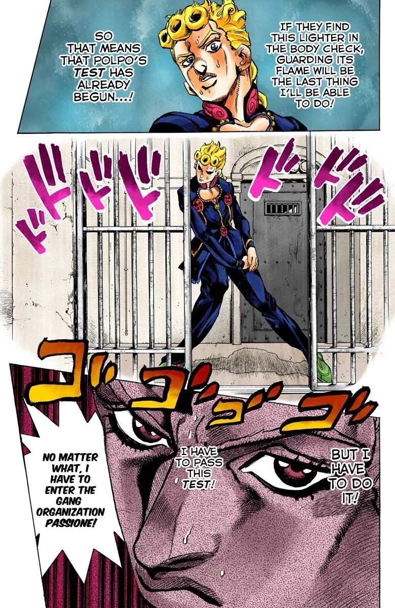 JoJo's Bizarre Adventure Part 5 - Vento Aureo (Official Colored) chapter 10 page 14