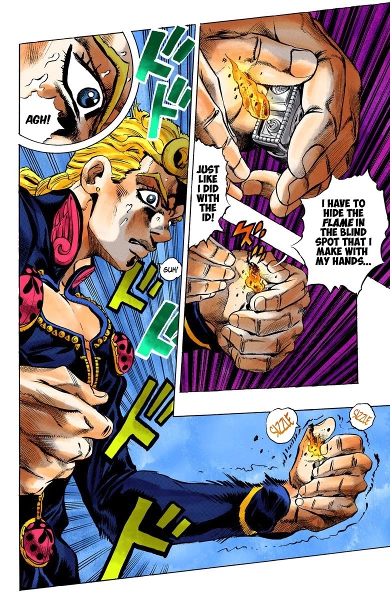 JoJo's Bizarre Adventure Part 5 - Vento Aureo (Official Colored) chapter 10 page 15