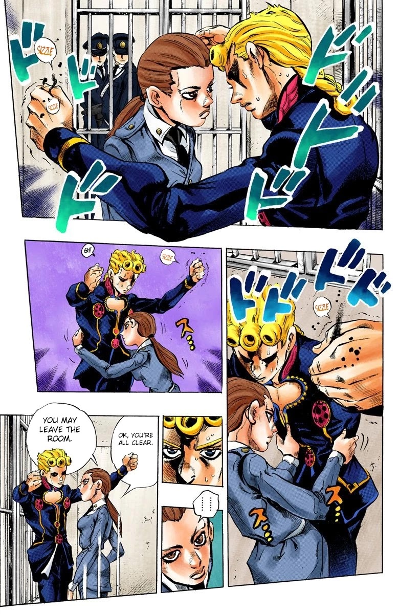 JoJo's Bizarre Adventure Part 5 - Vento Aureo (Official Colored) chapter 10 page 16