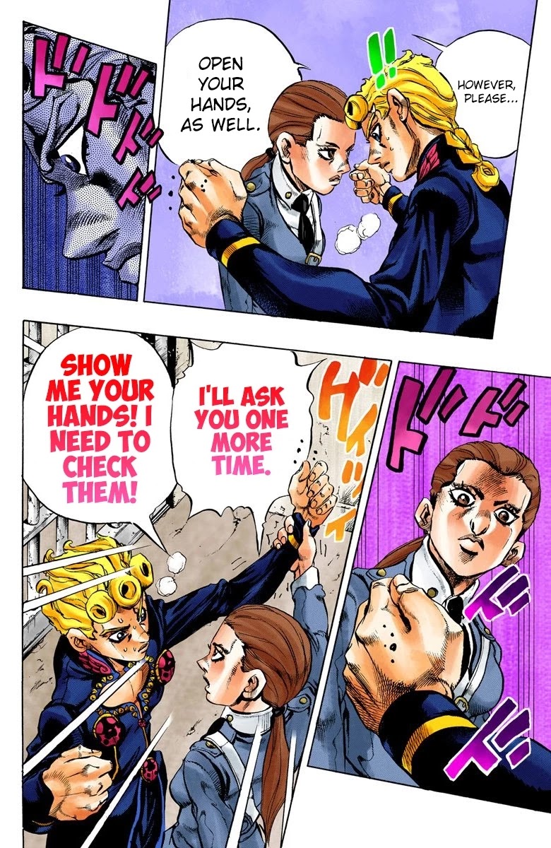 JoJo's Bizarre Adventure Part 5 - Vento Aureo (Official Colored) chapter 10 page 17