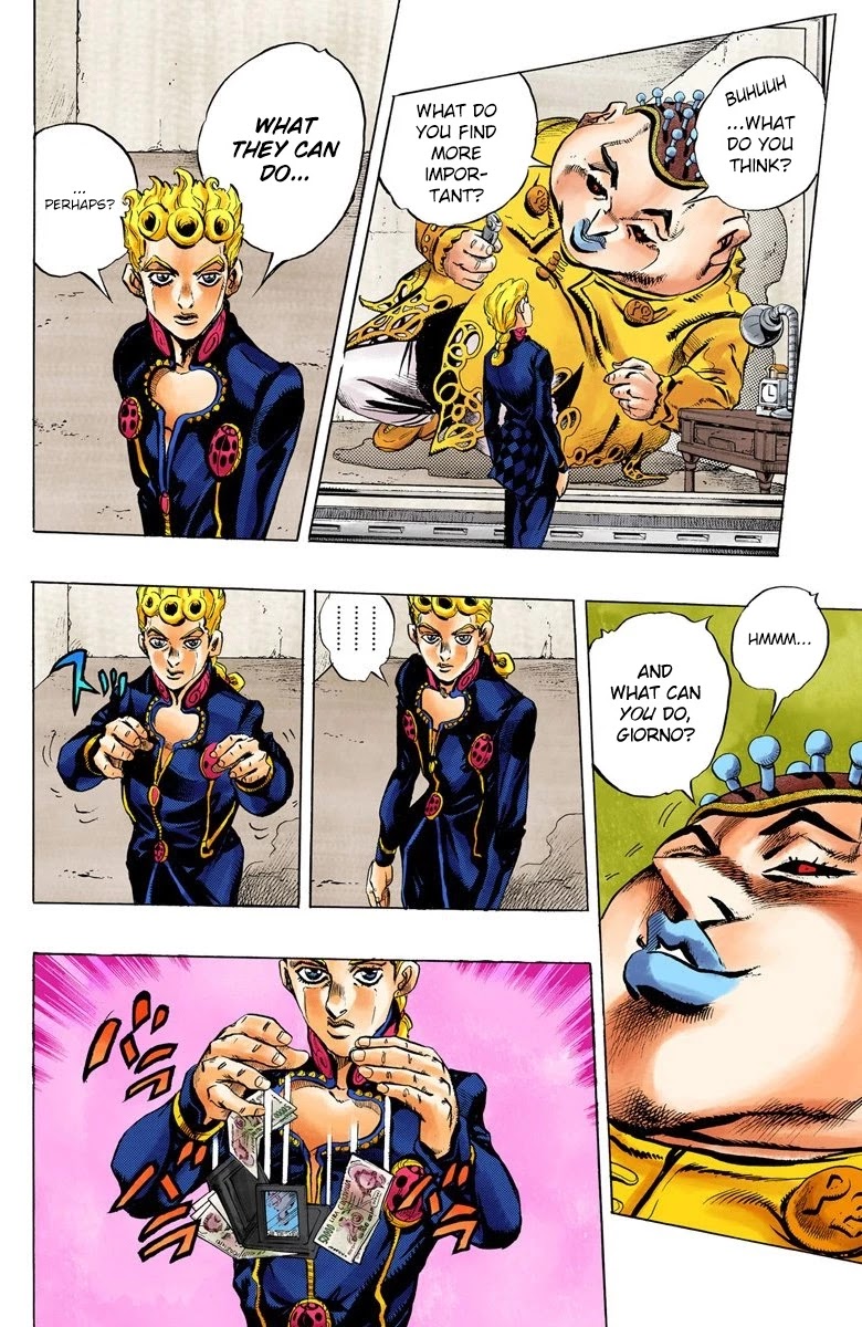 JoJo's Bizarre Adventure Part 5 - Vento Aureo (Official Colored) chapter 10 page 5