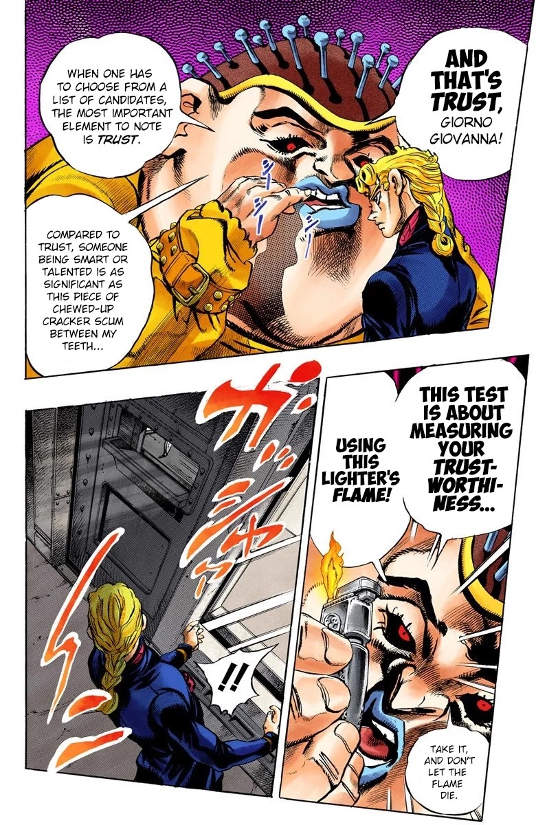 JoJo's Bizarre Adventure Part 5 - Vento Aureo (Official Colored) chapter 10 page 7