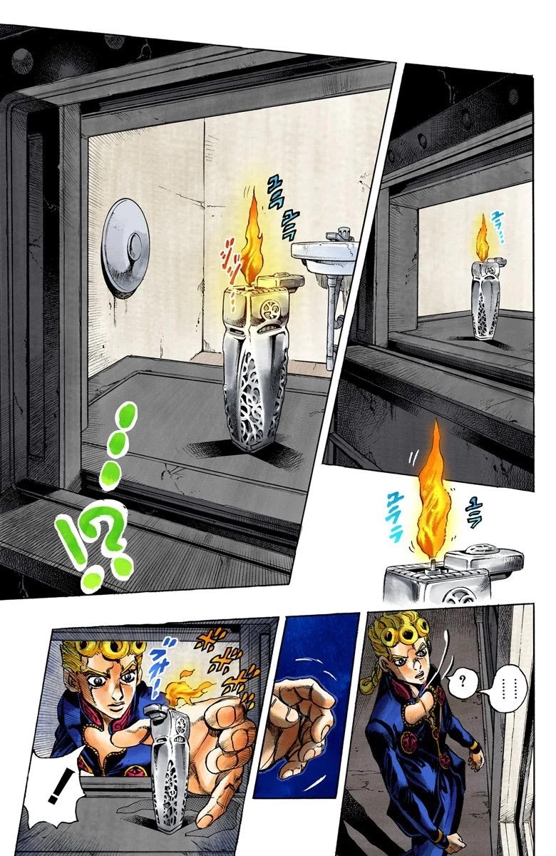 JoJo's Bizarre Adventure Part 5 - Vento Aureo (Official Colored) chapter 10 page 8