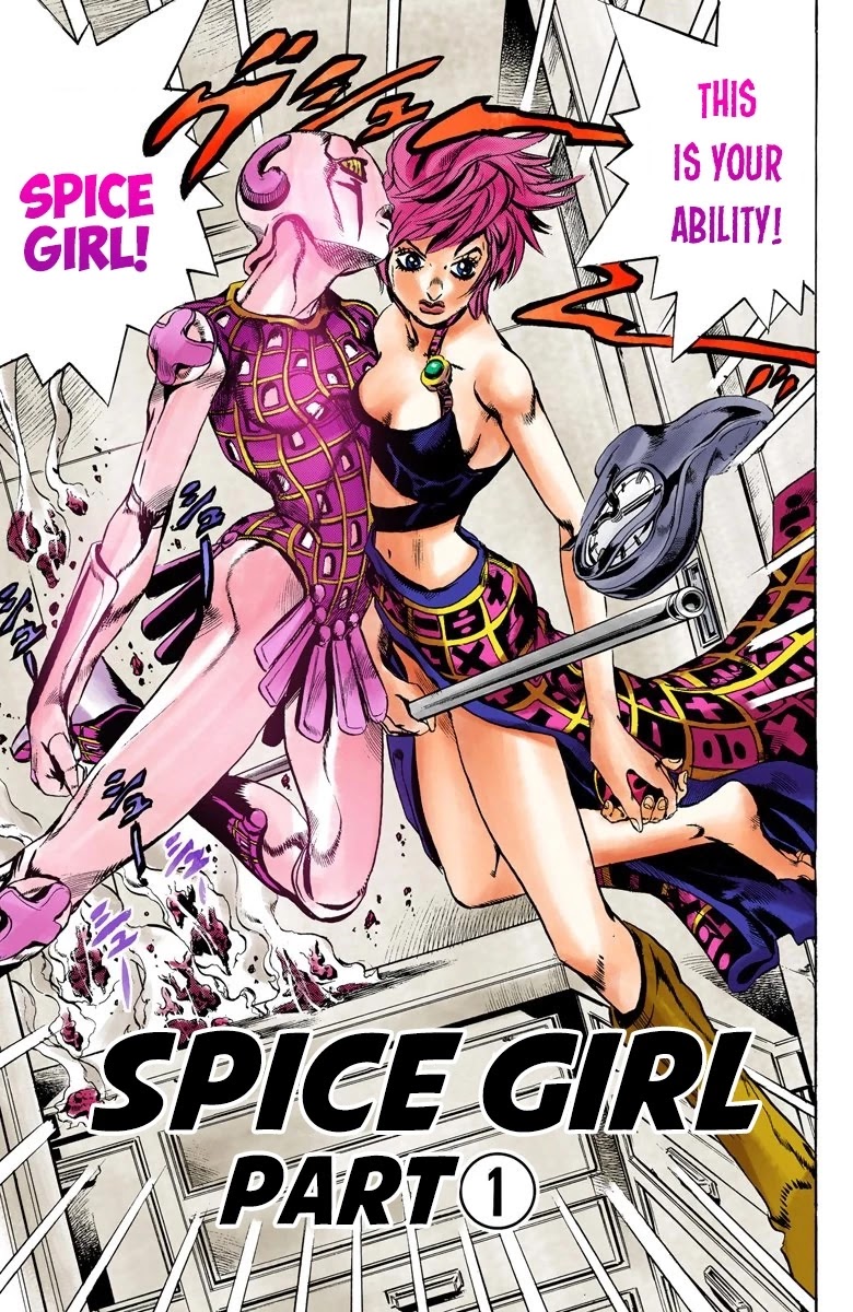 JoJo's Bizarre Adventure Part 5 - Vento Aureo (Official Colored) chapter 100 page 4