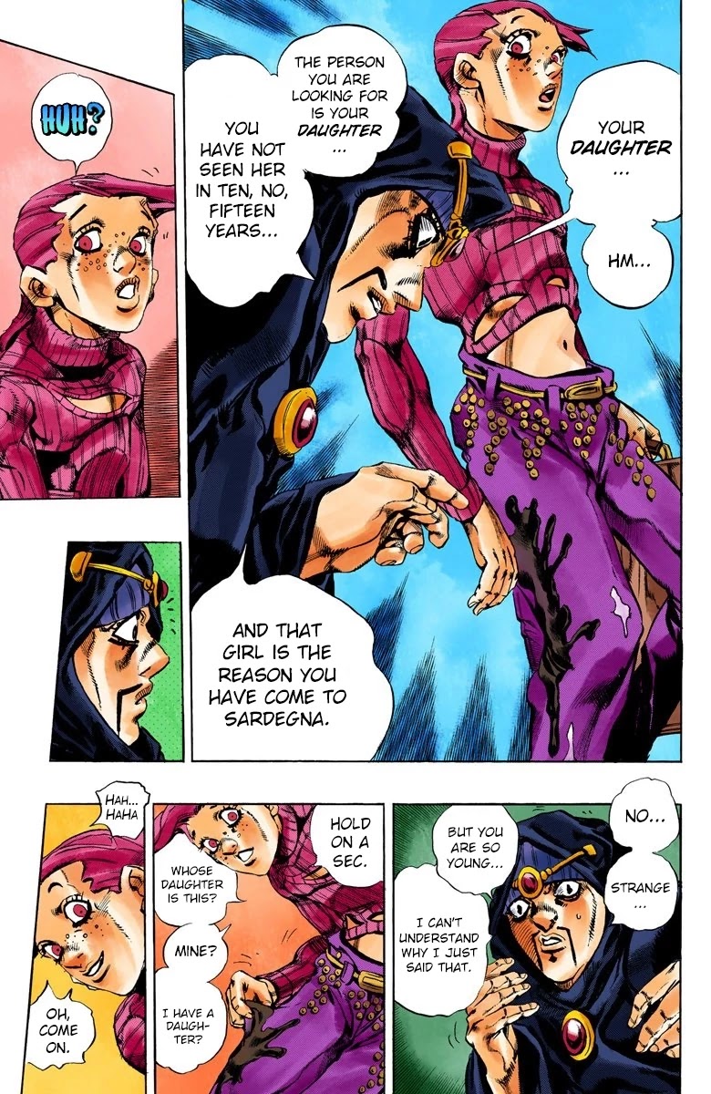 JoJo's Bizarre Adventure Part 5 - Vento Aureo (Official Colored) chapter 102 page 10
