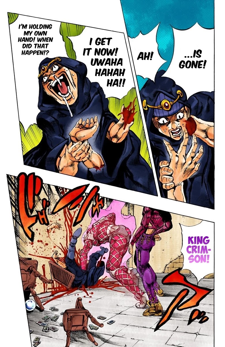 JoJo's Bizarre Adventure Part 5 - Vento Aureo (Official Colored) chapter 102 page 18