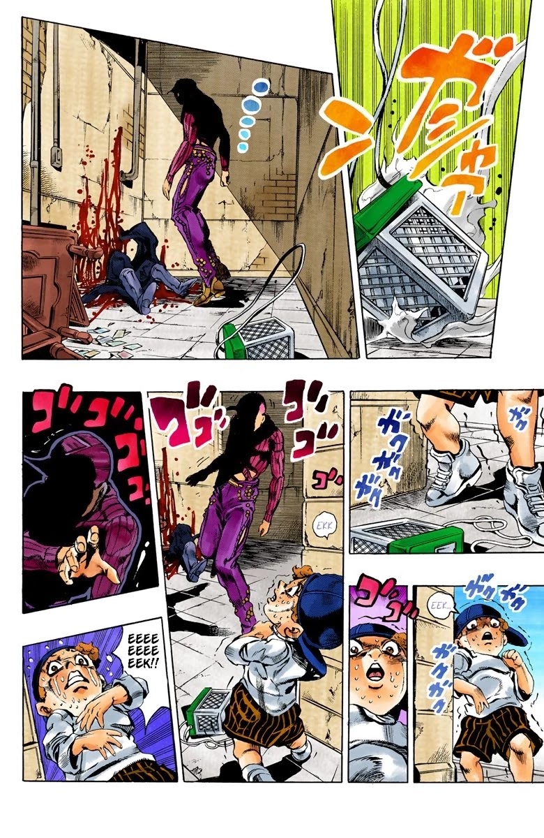 JoJo's Bizarre Adventure Part 5 - Vento Aureo (Official Colored) chapter 102 page 19