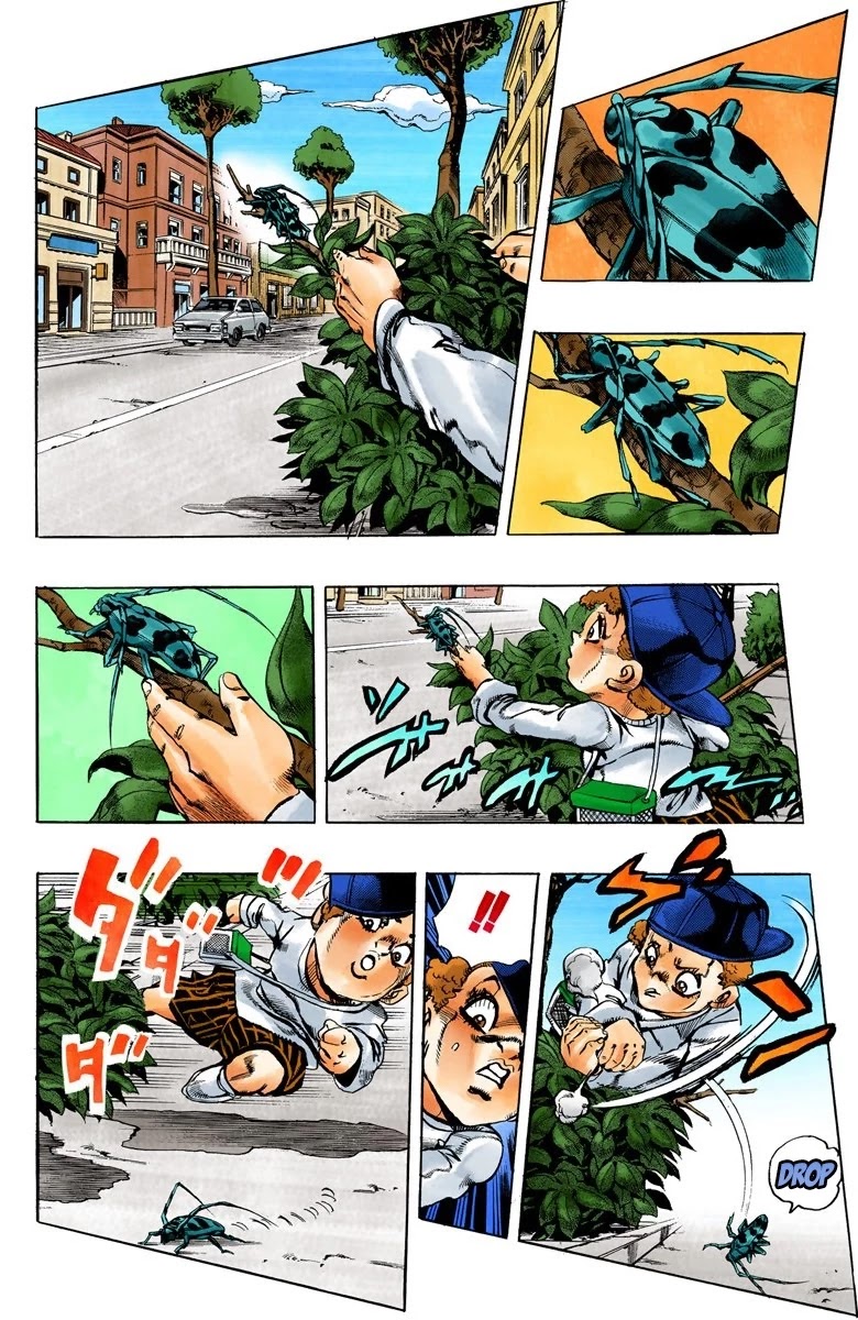 JoJo's Bizarre Adventure Part 5 - Vento Aureo (Official Colored) chapter 102 page 3