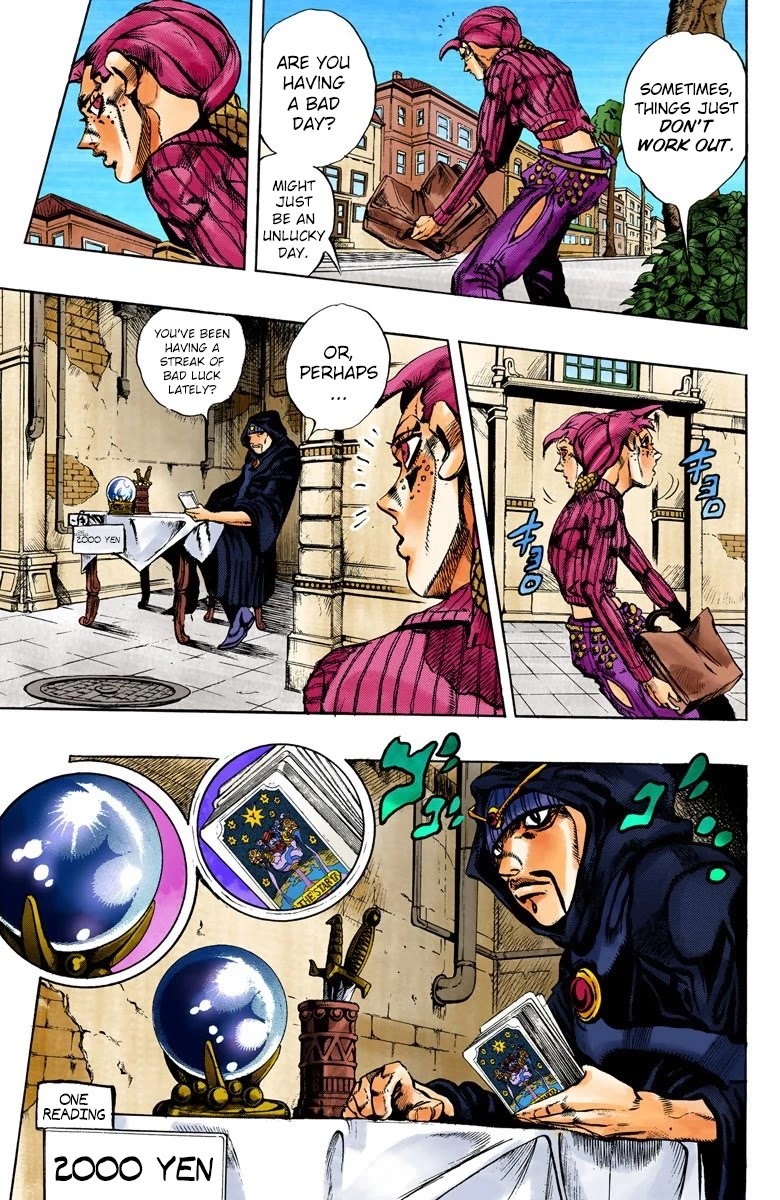 JoJo's Bizarre Adventure Part 5 - Vento Aureo (Official Colored) chapter 102 page 6
