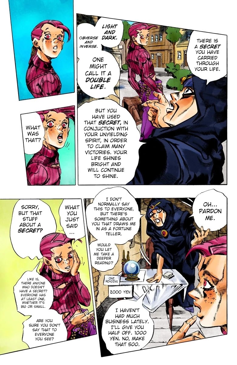 JoJo's Bizarre Adventure Part 5 - Vento Aureo (Official Colored) chapter 102 page 8